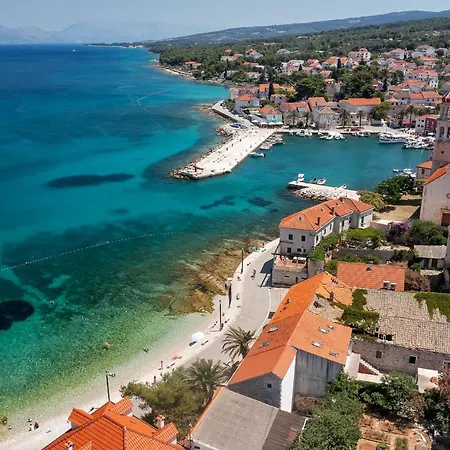 With A Swimming Pool Sutivan, Brac - 16235 Apartman